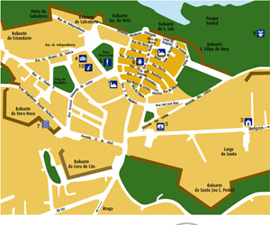 Mapa da Vila de Monção